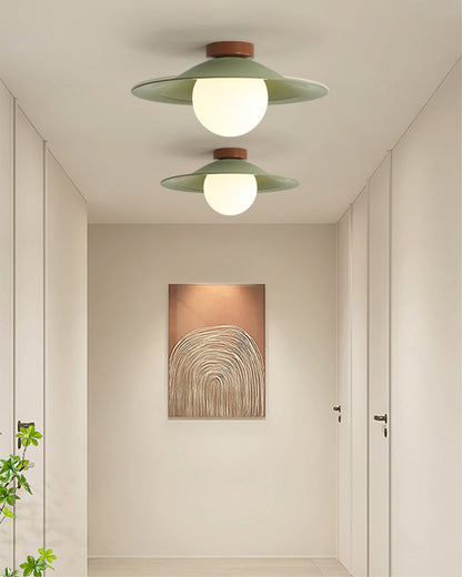 BezelAura - Ceiling Lamp with Luxe Details and Inviting Illumination