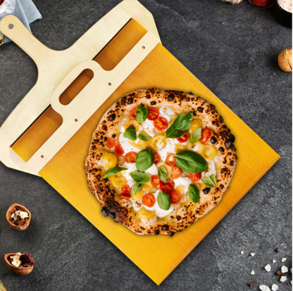 BirchCraft | Premium Lightweight Wooden Pizza Peel with Sliding Mechanism 4