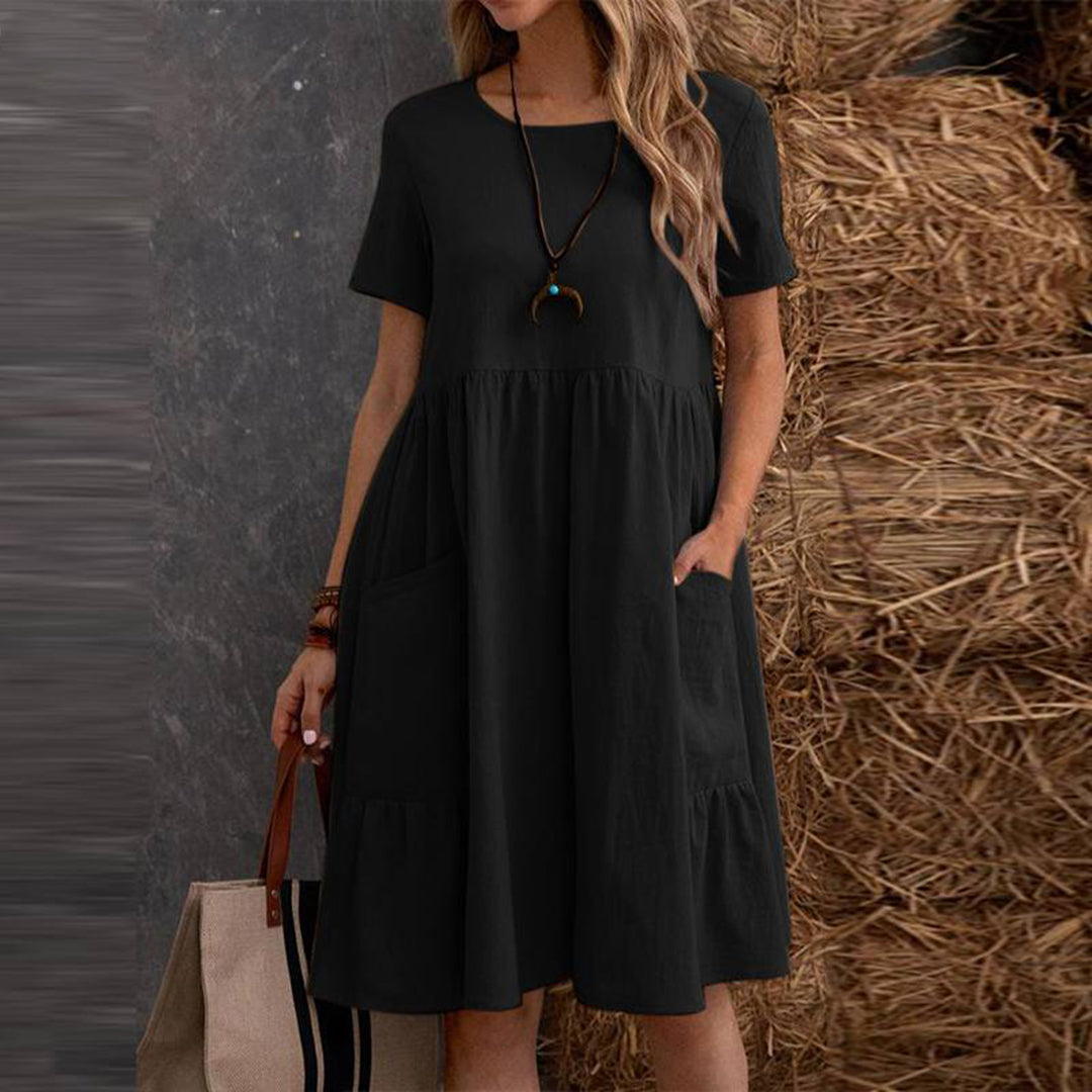 Variant image for Women's Summer Dress Black Size M Polyester-19