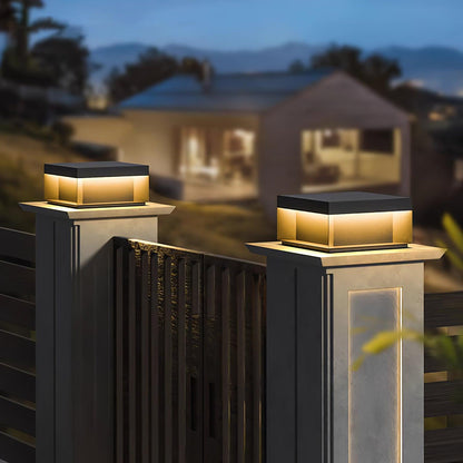 Everlume - Stylish Solar Outdoor Lamp with Matte Acrylic Roof for Gardens-6