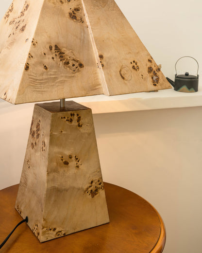 PineAura - Wooden Table Lamp
