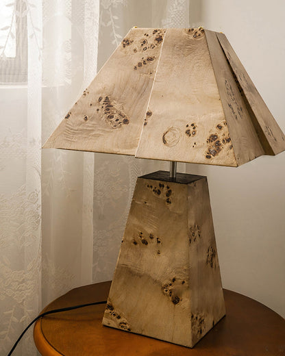 PineAura - Wooden Table Lamp
