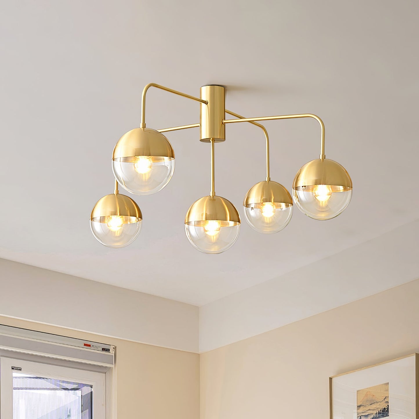 OpulentBrass - Designer-Deckenleuchte