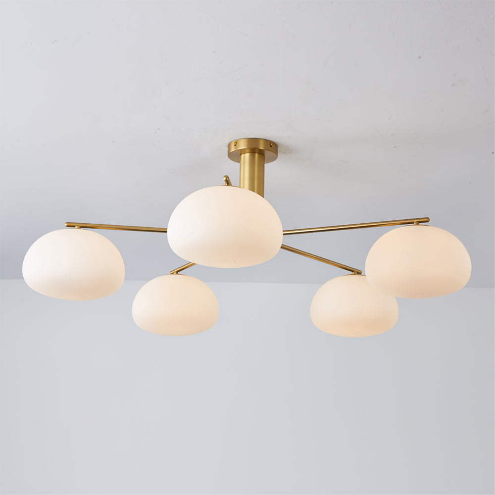 LuxeBriette - Éclairage de plafond élégant