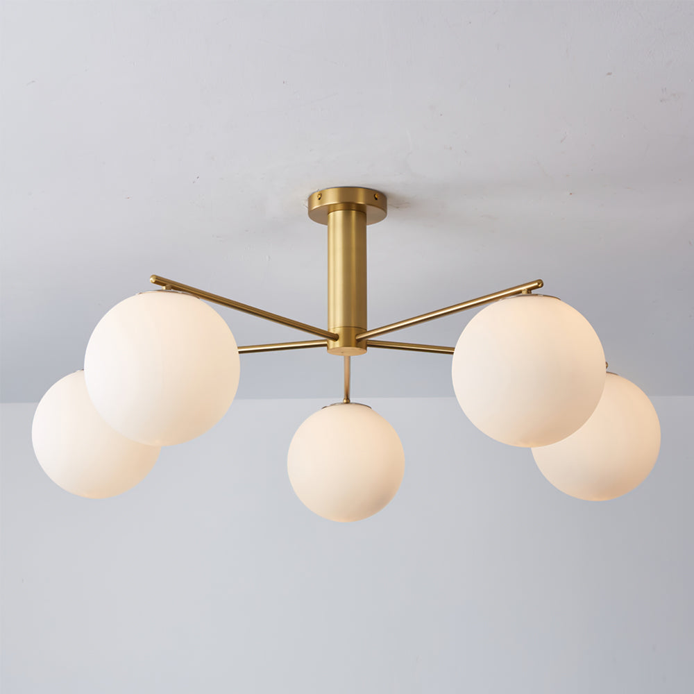LuxeBriette - Éclairage de plafond élégant