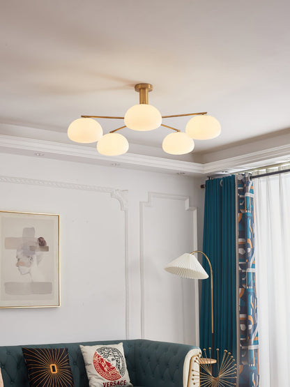 LuxeBriette - Éclairage de plafond élégant