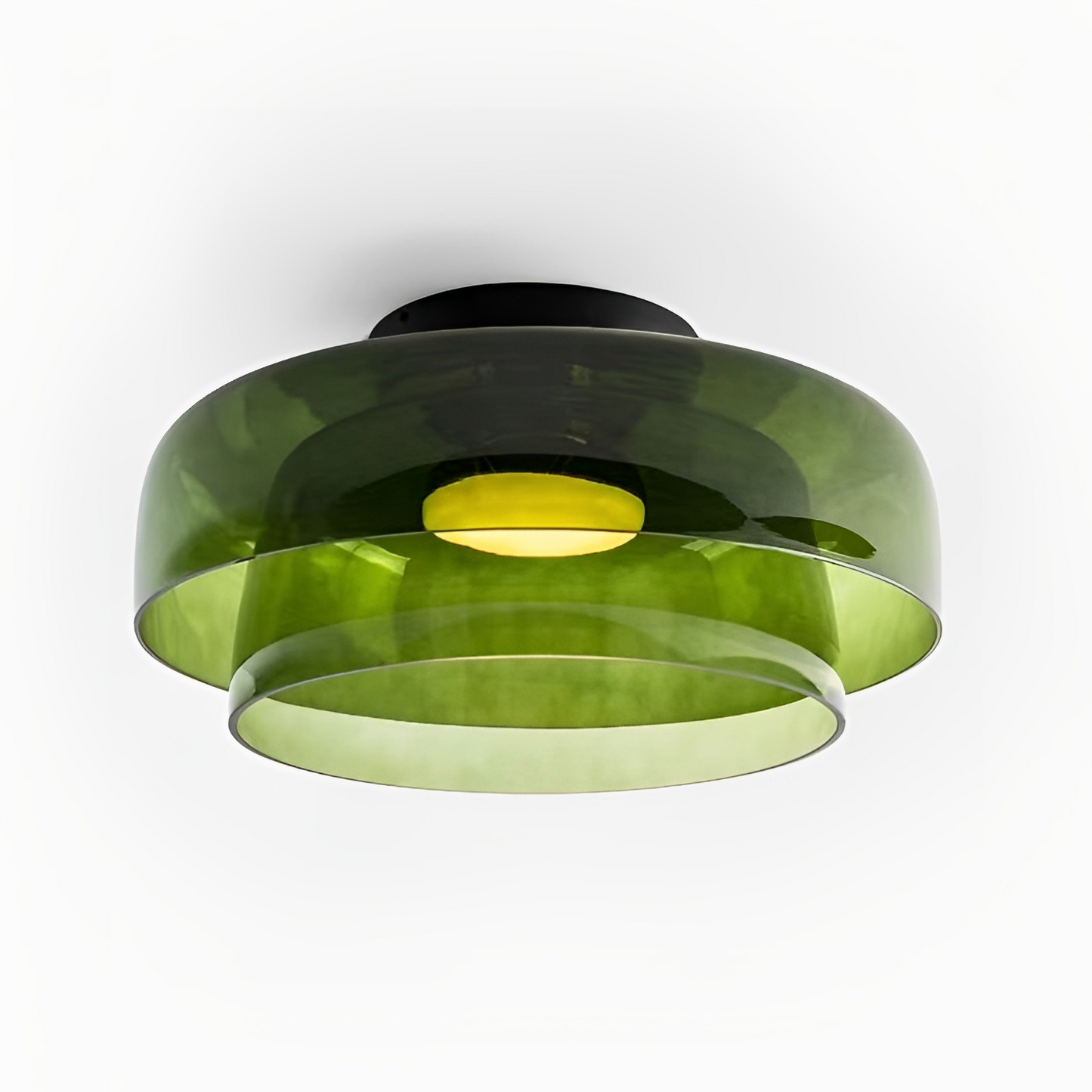 Brilora | Modern Scandinavian Bauhaus Glass Layered Pendant Lamp 0