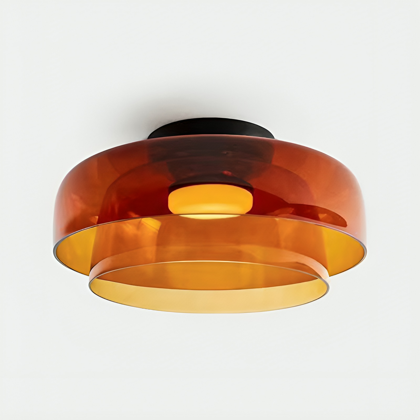 Brilora | Modern Scandinavian Bauhaus Glass Layered Pendant Lamp 10