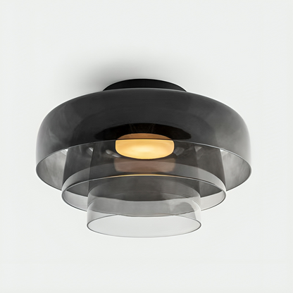 Brilora | Modern Scandinavian Bauhaus Glass Layered Pendant Lamp 12