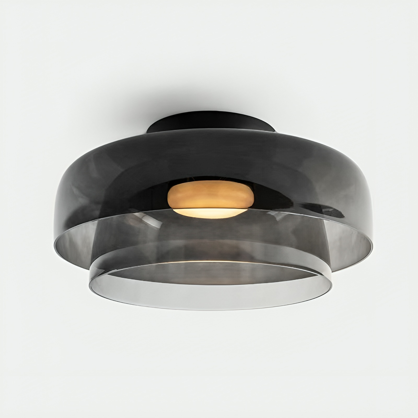 Brilora | Modern Scandinavian Bauhaus Glass Layered Pendant Lamp 9