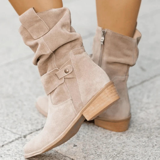 Brown Suede Ankle Boots for Women – Comfortable High-Quality Everyday Footwear 0