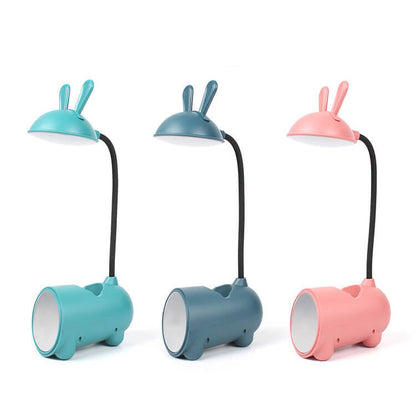 BunnyGlow | Playful Rechargeable Table Lamp with Pen Holder and Touch Control 4