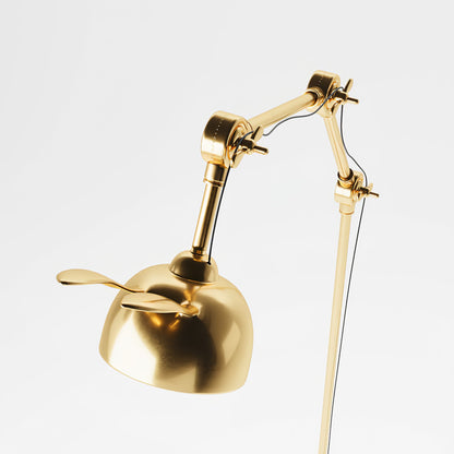 HareLuxe – Lampada da Tavolo con Orecchie di Coniglio Dorate