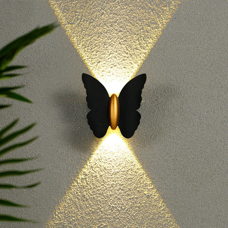 Butterfly Outdoor Wall Lamp 0
