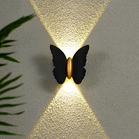 Butterfly Outdoor Wall Lamp 0