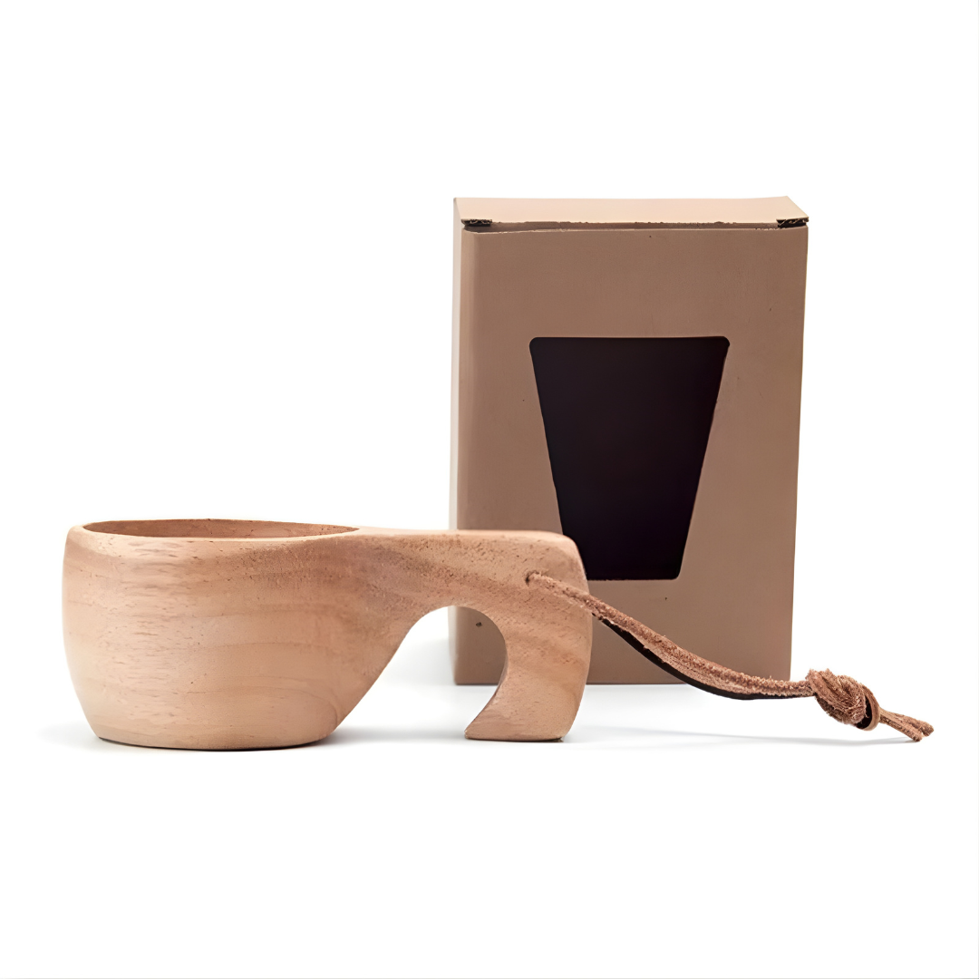 NatureCraft | Unique Handcrafted Organic Wooden Drinking Cup