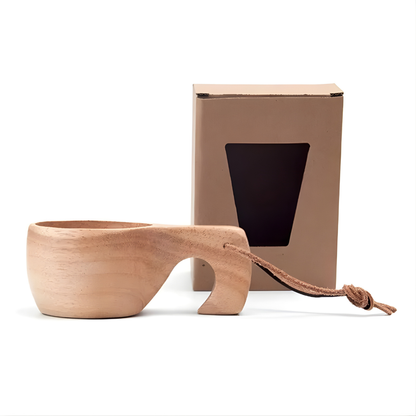 NatureCraft | Unique Handcrafted Organic Wooden Drinking Cup