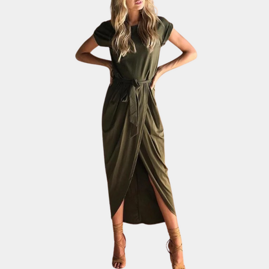 Augustine - Lightweight Casual Summer Dress for Women, Flattering Fit, Knee-Length-1