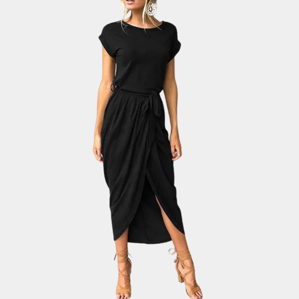 Augustine - Lightweight Casual Summer Dress for Women, Flattering Fit, Knee-Length-6
