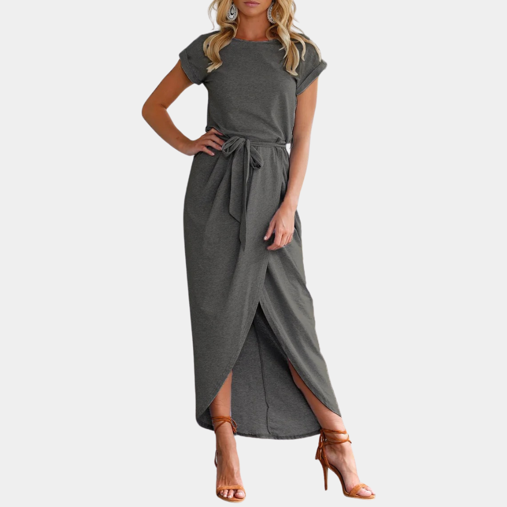 Augustine - Lightweight Casual Summer Dress for Women, Flattering Fit, Knee-Length-5