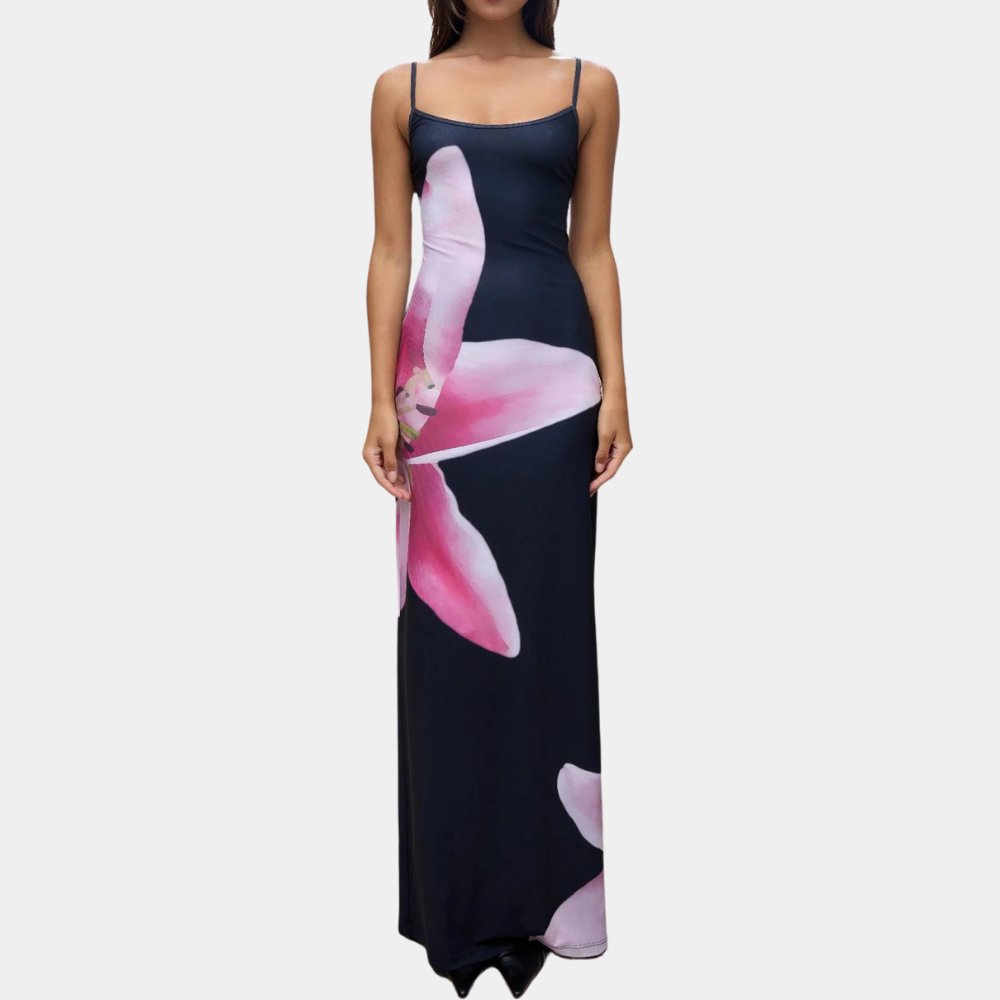 Variant image for Women's Casual Summer Dress Blue Size M Cotton-13