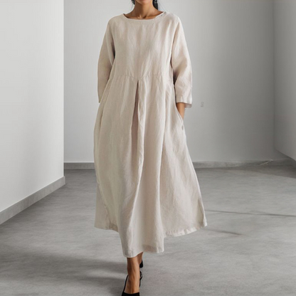 Variant image for Women's Summer Dress Apricot Size M Cotton-6