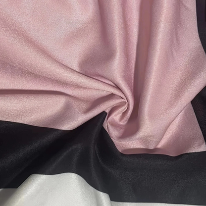 Elegant Pink Midi Dress for Women with Long Sleeves and Button Closure-5