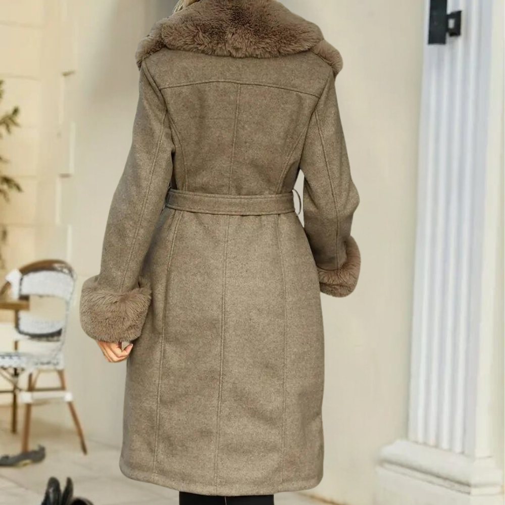 CHRISTINE - Luxurious Winter Plush Coat for Women 2