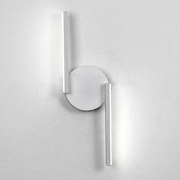 AluGlow – Contemporary LED Wall Lamp with Curved Aluminium