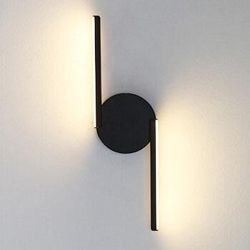 AluGlow – Contemporary LED Wall Lamp with Curved Aluminium