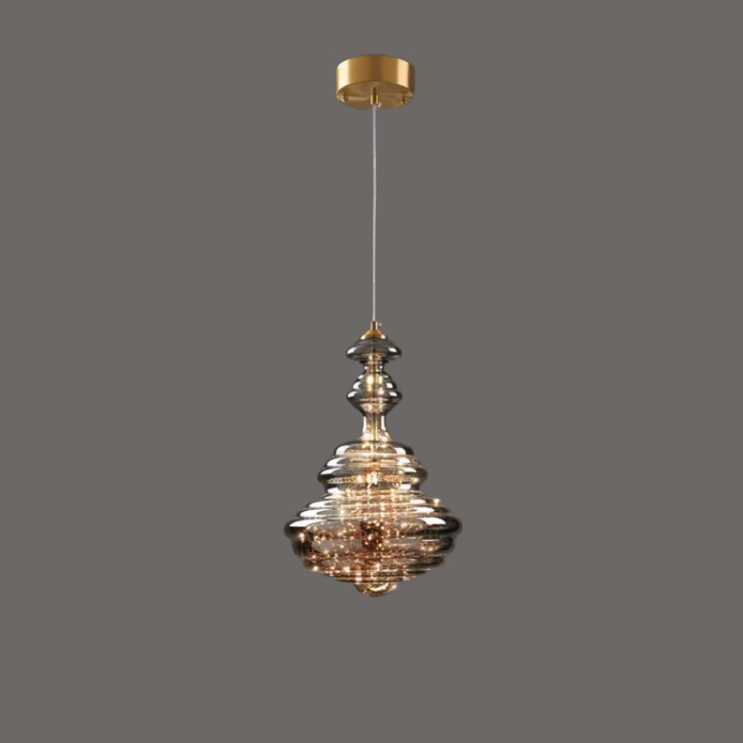 NebulaGlow - Grey Hanging Lamp