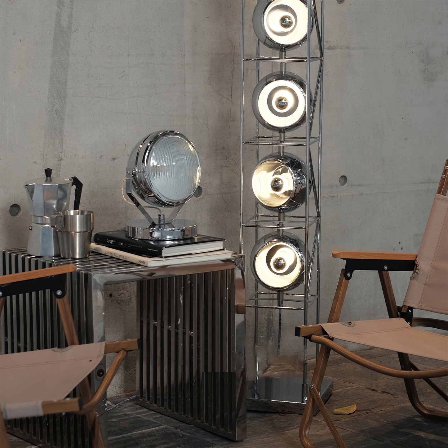 GlassMetal – Lampada da Tavolo LED Moderna con Design Elegante