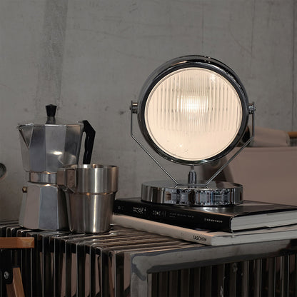 GlassMetal – Lampada da Tavolo LED Moderna con Design Elegante