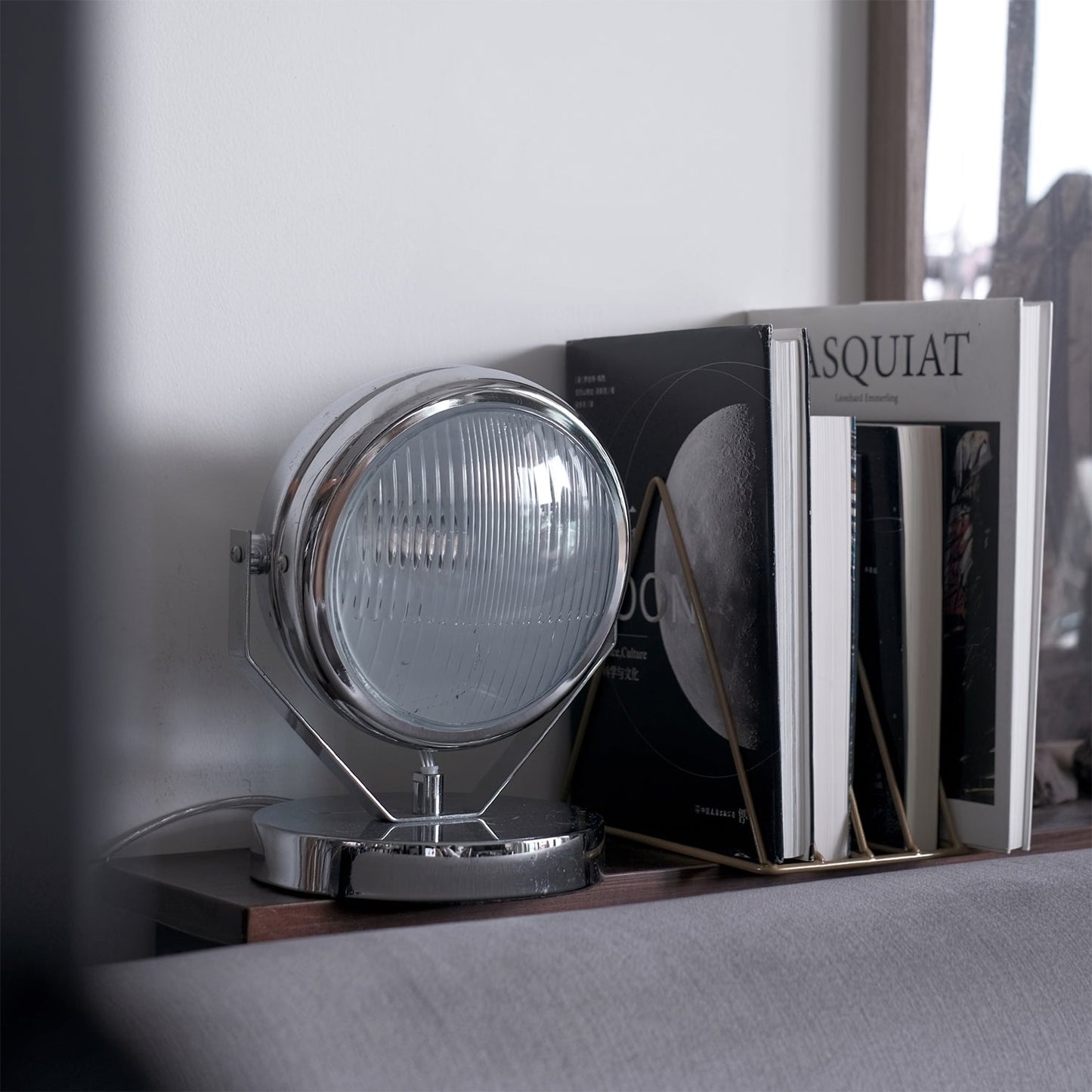 GlassMetal – Lampada da Tavolo LED Moderna con Design Elegante