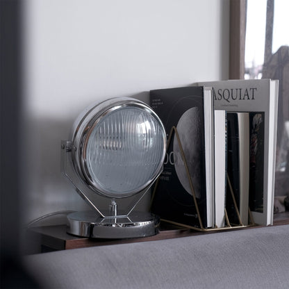 GlassMetal – Lampada da Tavolo LED Moderna con Design Elegante