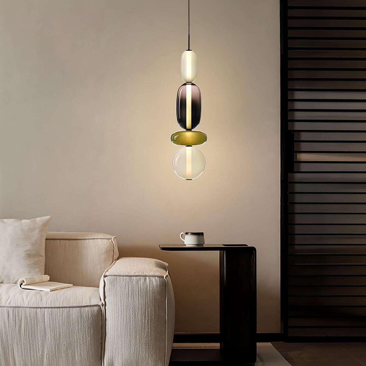 SugarFree - Elegant Glass Pendant