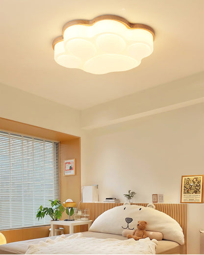 KittyLuxe - Ceiling Light with Playful Cat Paw Design and Subtle Glow