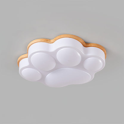 KittyLuxe - Ceiling Light with Playful Cat Paw Design and Subtle Glow
