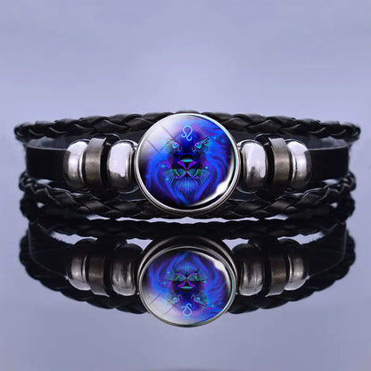 CelestiaBrace | Elegant Mens Bracelet with Lapis Lazuli and Sodalite 2