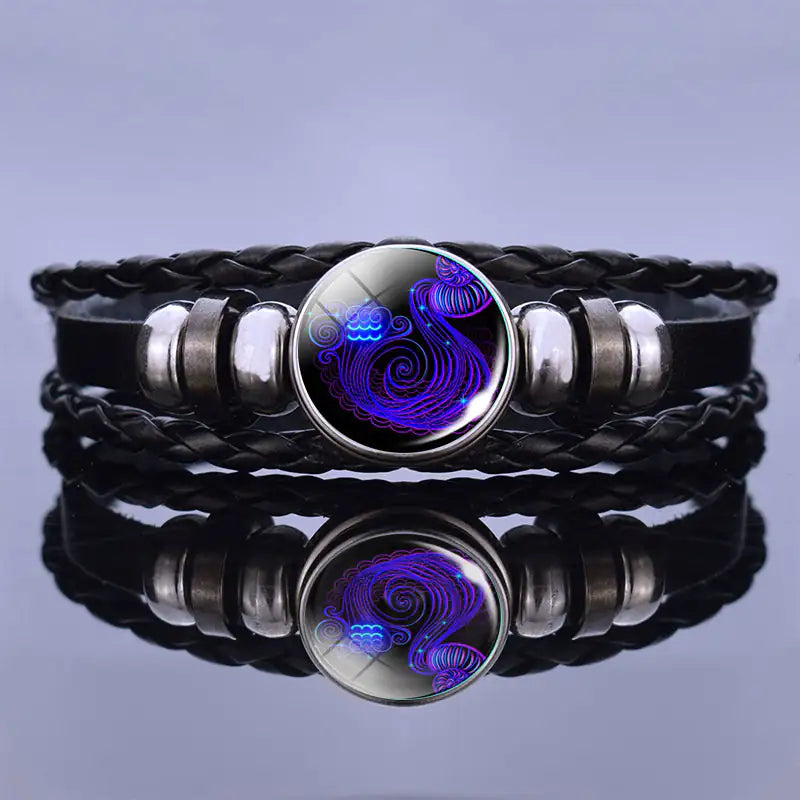 CelestiaBrace | Elegant Mens Bracelet with Lapis Lazuli and Sodalite 7