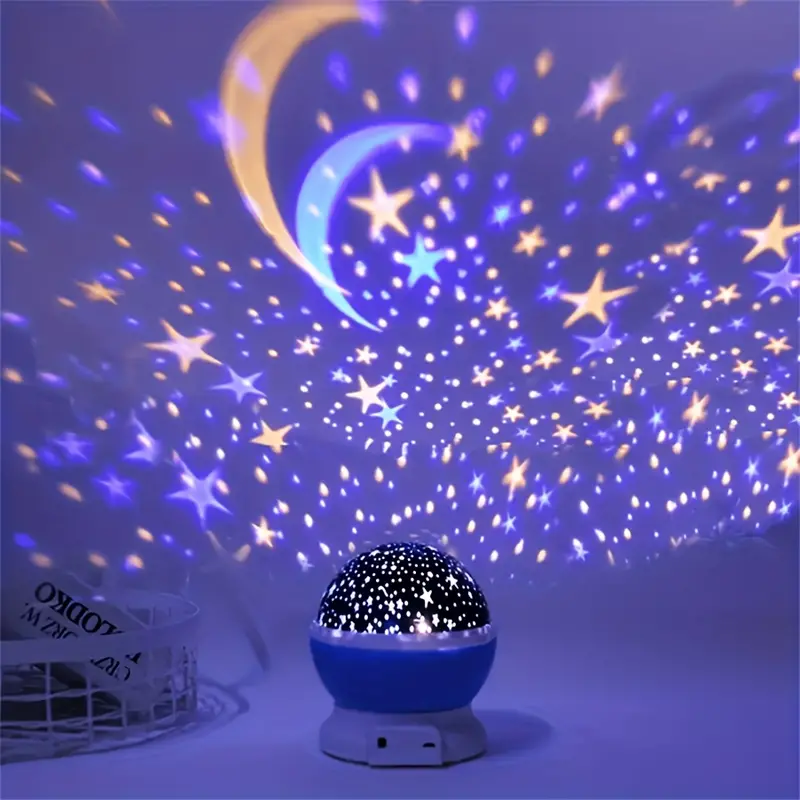 CelestiaGlow | Enchanting Color-Changing Galaxy Night Light Projector 3