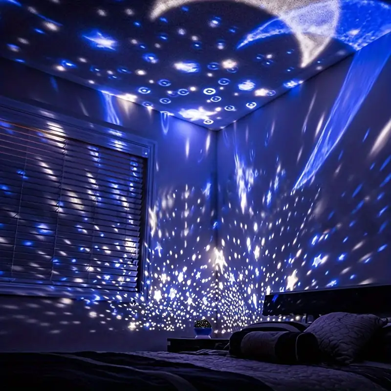 CelestiaGlow | Enchanting Color-Changing Galaxy Night Light Projector 5