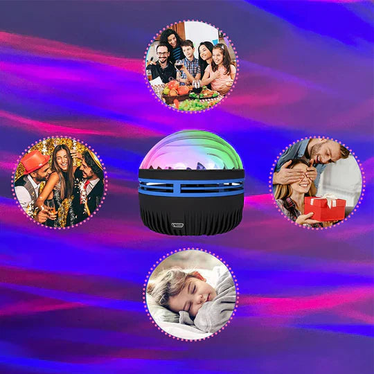 CelestialVista | Enchanting Dual Color Star Light Projector Lamp 2