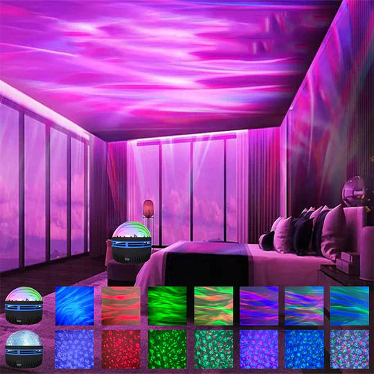 CelestialVista | Enchanting Dual Color Star Light Projector Lamp 3