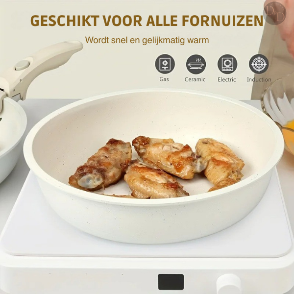 CeramiSpace | Efficient Non-Stick Cookware Set for Healthy Cooking 8