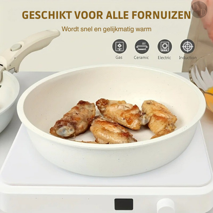 CeramiSpace | Efficient Non-Stick Cookware Set for Healthy Cooking 8