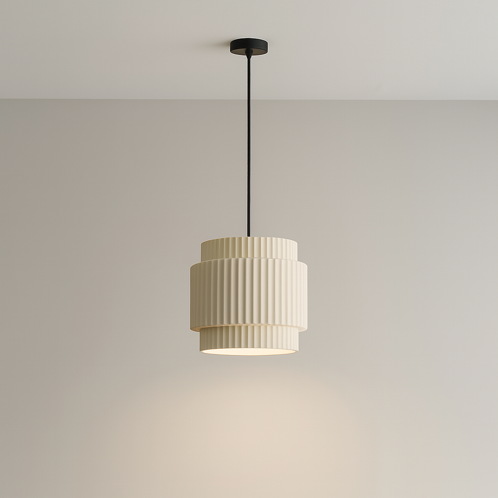 Ceramic Colored Hanging Lamp 0