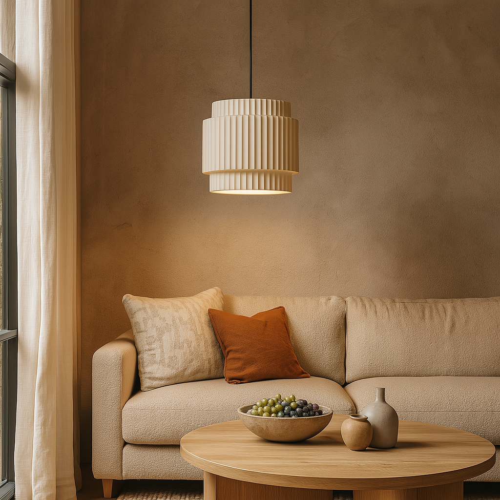 Ceramic Colored Hanging Lamp 3