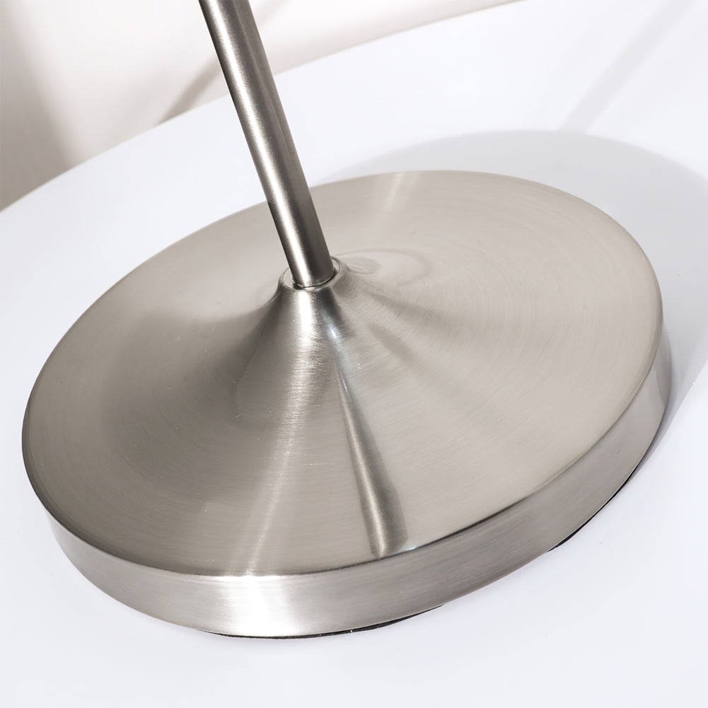 LumeCurve – Lámpara de Mesa de Cerámica Elegante con Textura Estriada