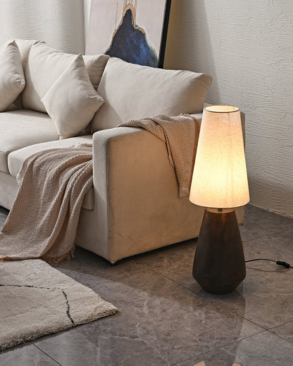 GlossyHaven - Ceramic Table Lamp